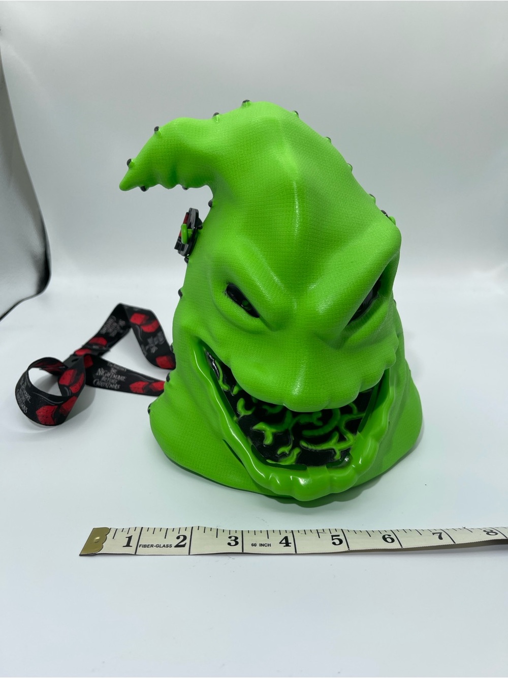 Kids Green Monster Costume Mask with Lanyard